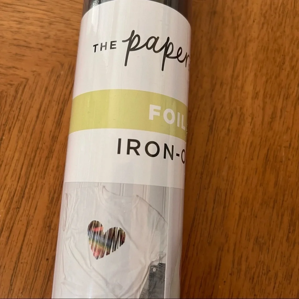 2 new & sealed rolls of iron on foil the paper studio animal print & scales